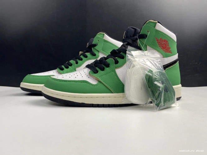 Jordan Retro Green Lucky 1 Air High DB4612-300 0726